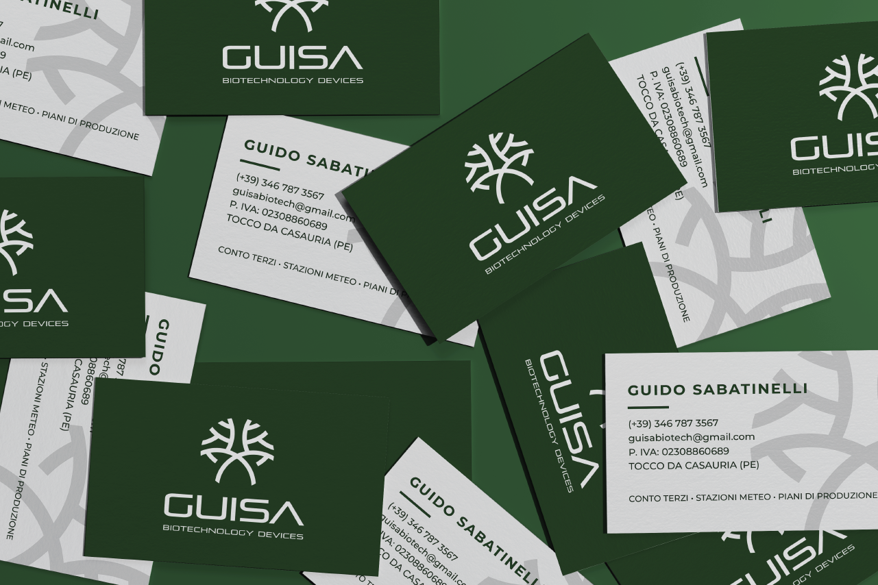 Guisa Biotechnology Devices Brand Identity